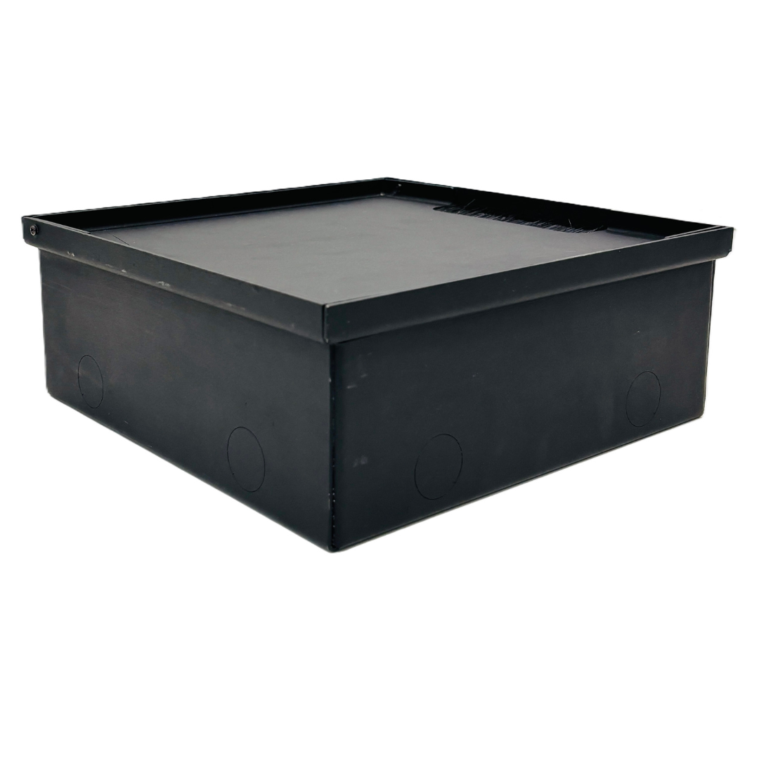 Metal Floor Box- Edge (Carpet or Tile Insert) - Image 4